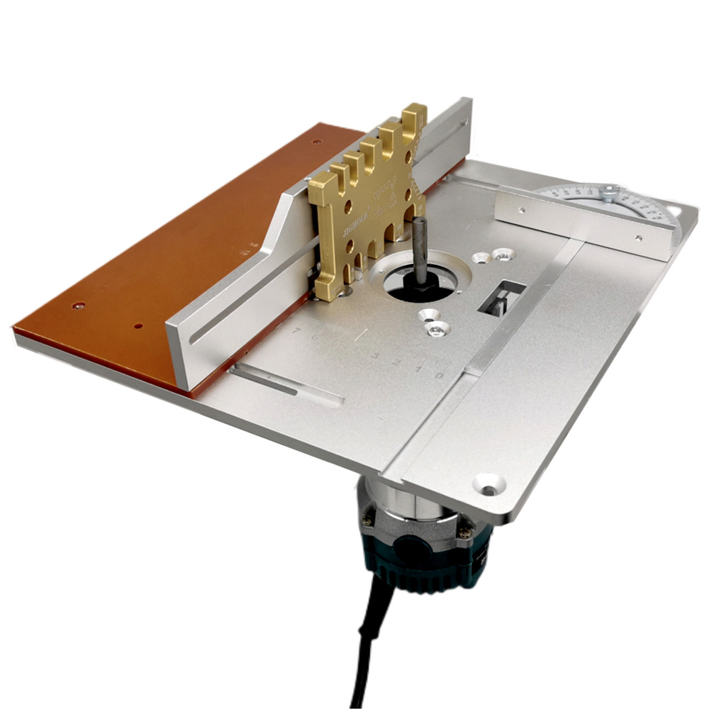 Router Table Insert - Table de routeur en aluminium, plaque