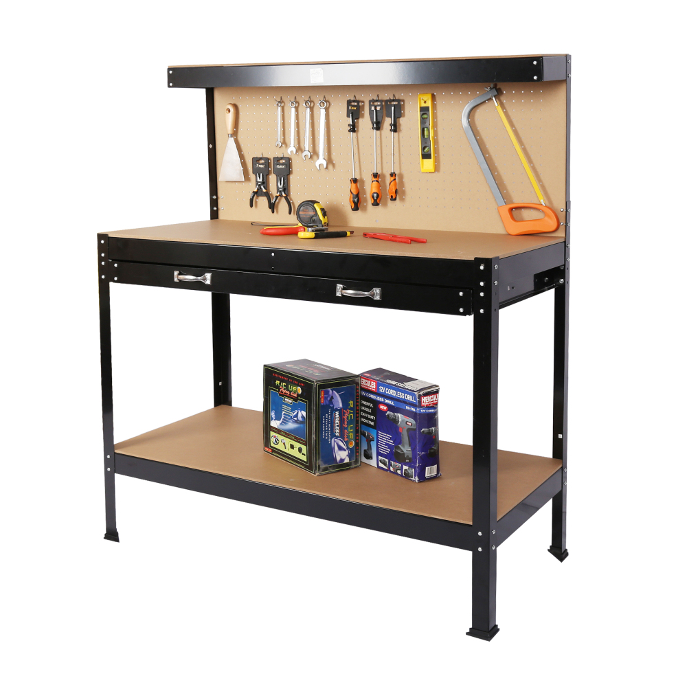 Workshop Tools Bench - Banc de travail en acier avec