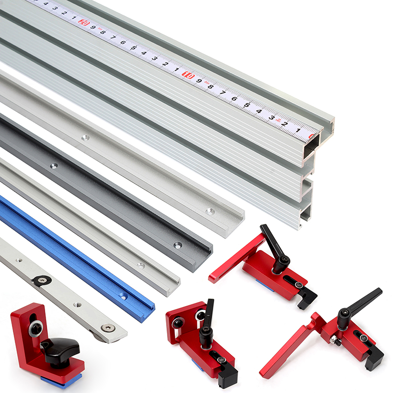 Router Table Insert - 1Pc 19/30/45/75Type t-pistes t-slot en alliage