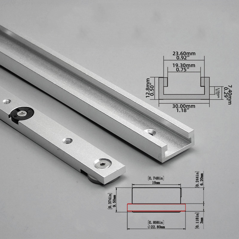 Dowel Jig Kit - Kit de 2 pièces pour glissière