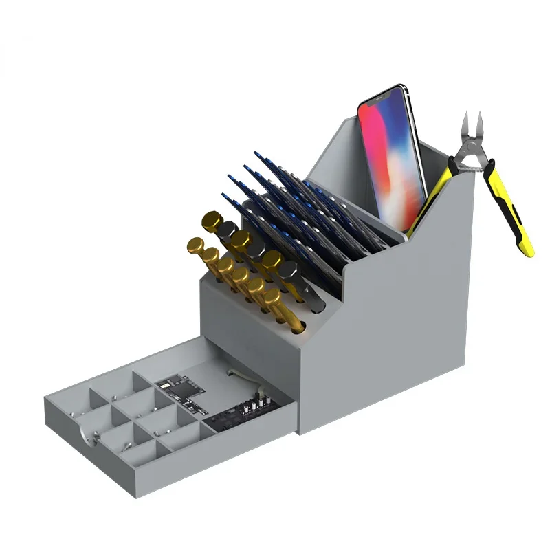 Screw Organizer Kit - Boîte de rangement d'outils de bureau