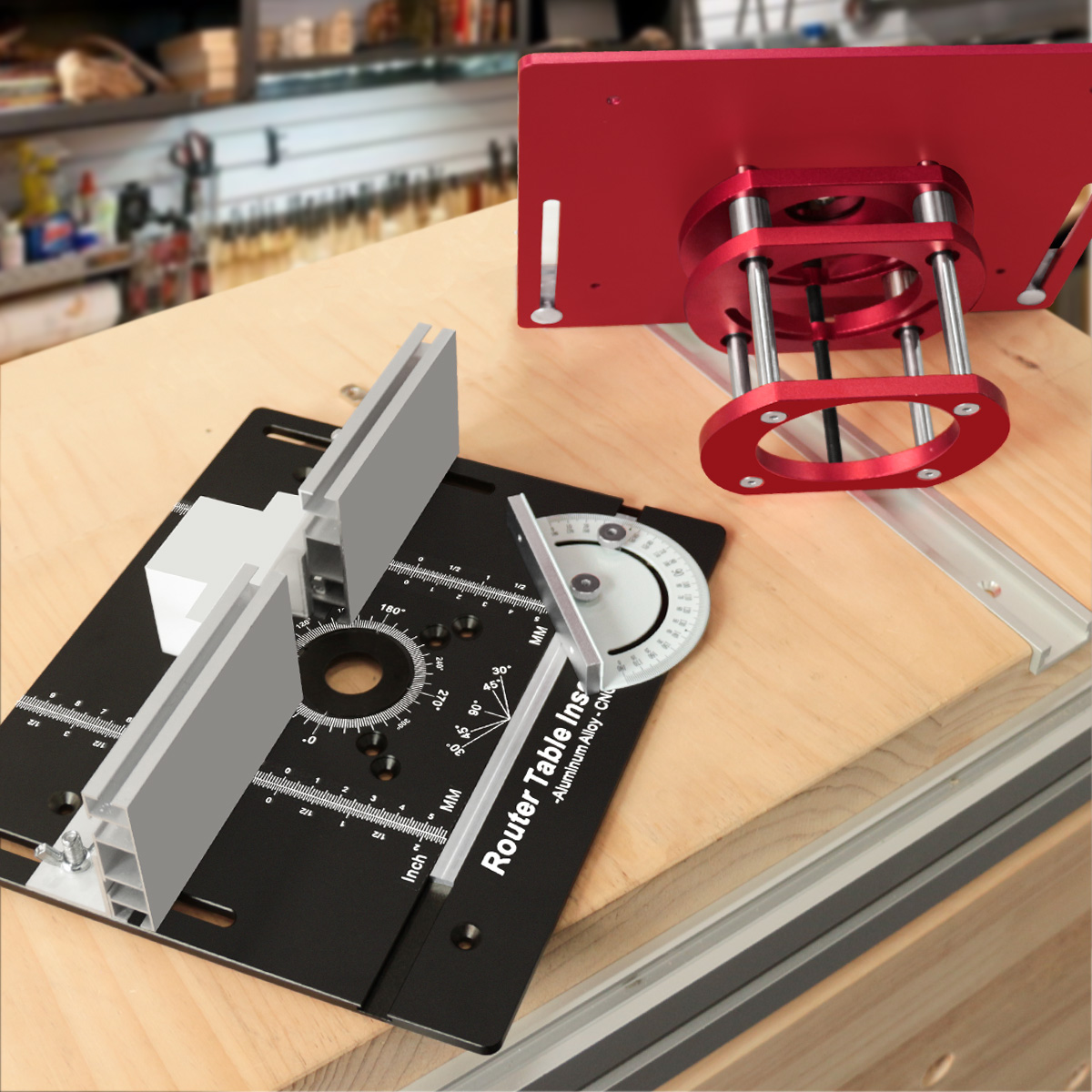 Router Table Insert - Nouvelle plaque d'insertion pour table de