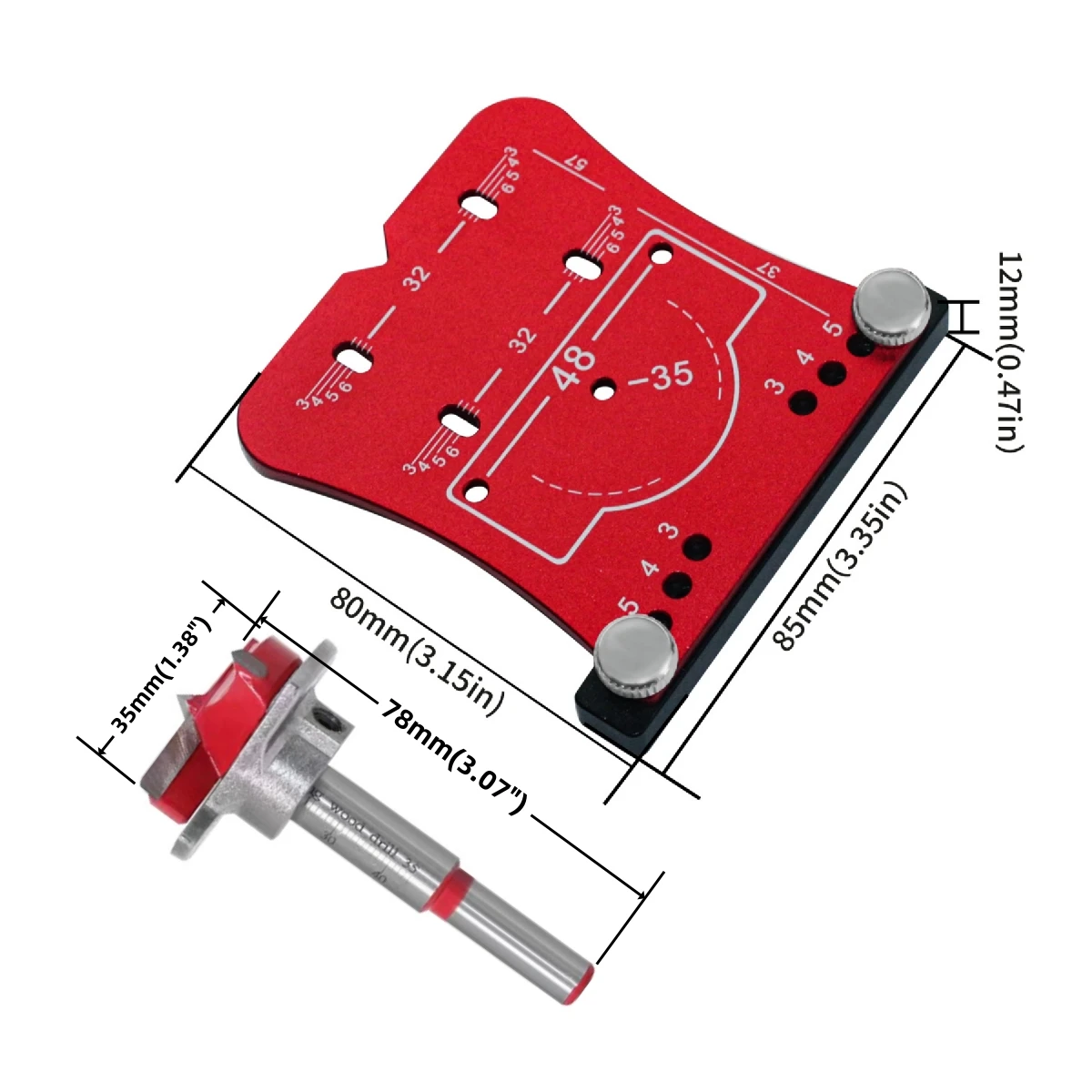 Gabarit de positionnement pour - Dowel Jig Kit avis et prix
