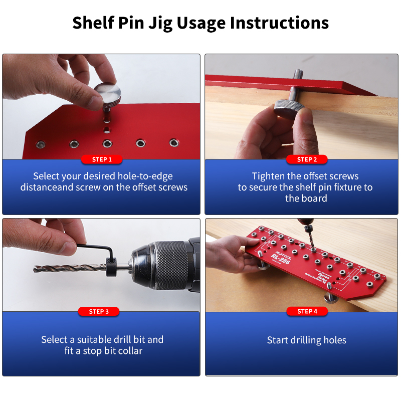 Jeu de gabarit de goupille d'é - Dowel Jig Kit avis et prix