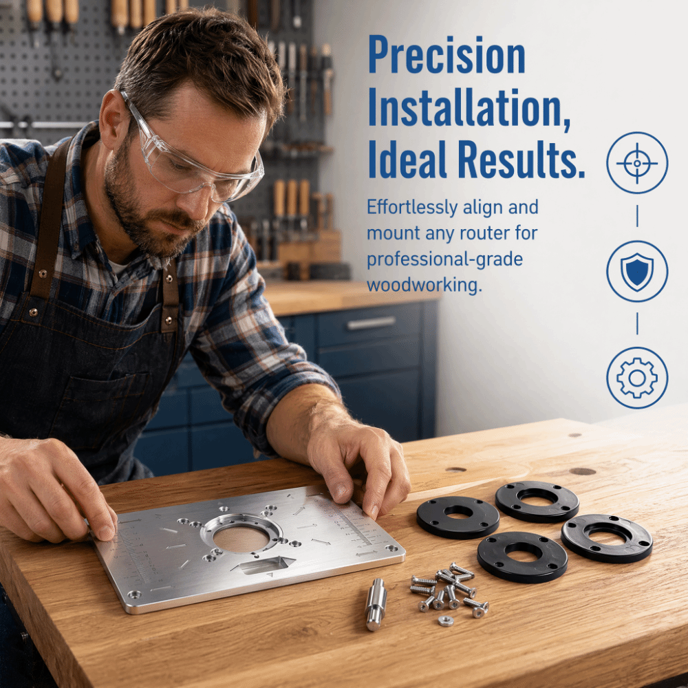 Plaque d'insertion pour table  - Router Table Insert avis et prix