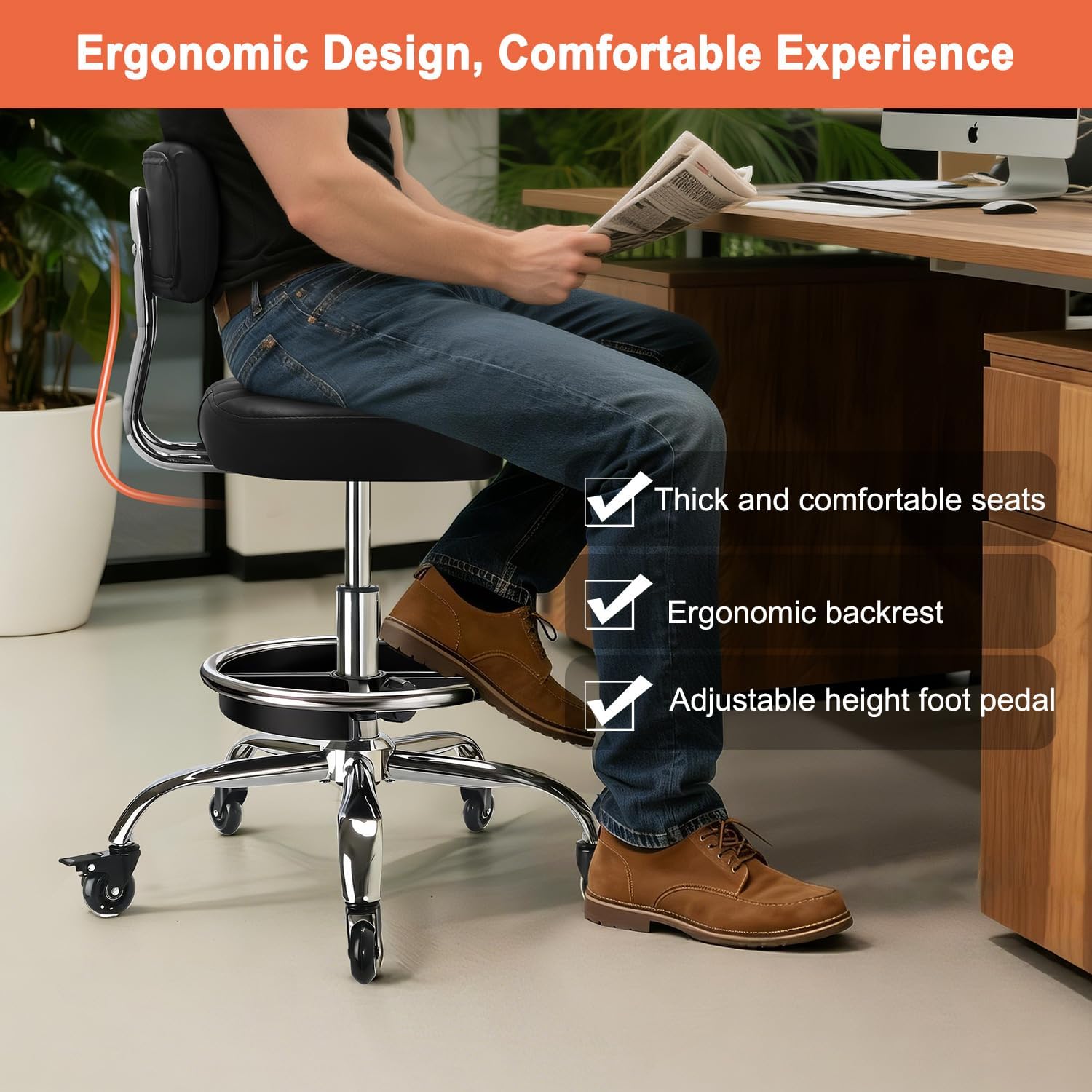 Tabouret de mécanicien de gara - Tools In Mechanic Workshop avis et prix