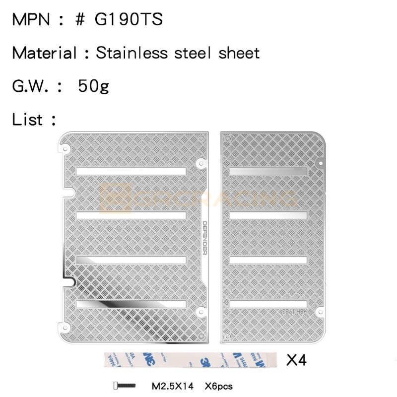 Plaque antidérapante à motif c - Screw Organizer Kit avis et prix