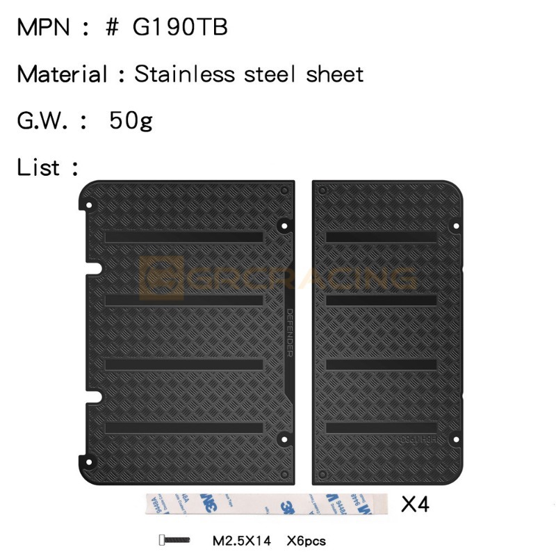 Plaque antidérapante à motif c - Screw Organizer Kit avis et prix