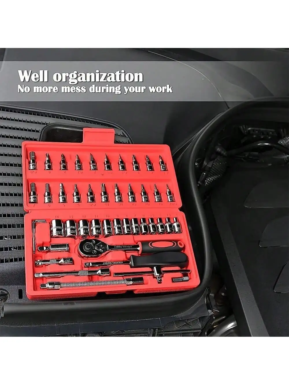 Jeu de clés à cliquet de 46 pi - Tool Chest Cabinet avis et prix