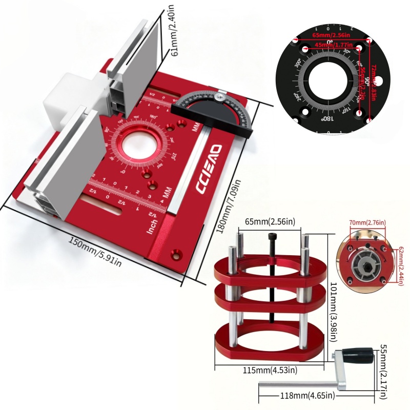 Kit de plaque d'insertion pour - Router Table Insert avis et prix