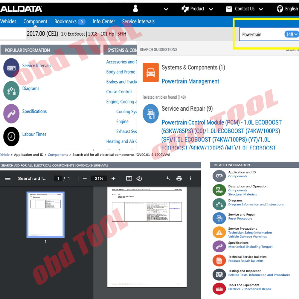 ALLDATA EU 2027 - Compte en li - Workshop Tools Online avis et prix