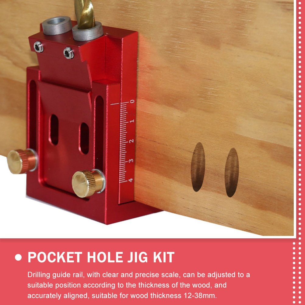 Gabarit de perçage oblique 15  - Dowel Jig Kit avis et prix