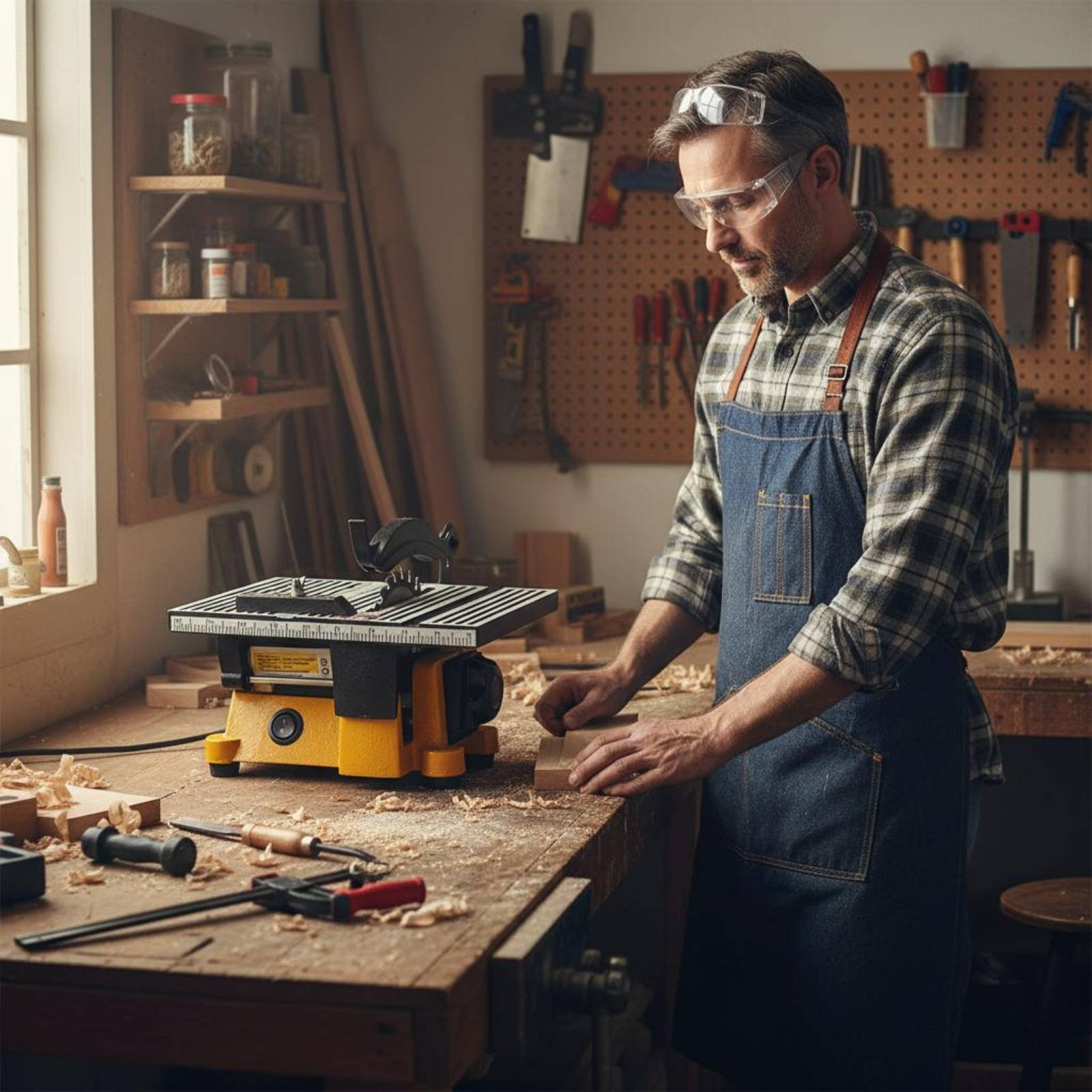 Mini scie de table portable, m - Workshop Tools Bench avis et prix